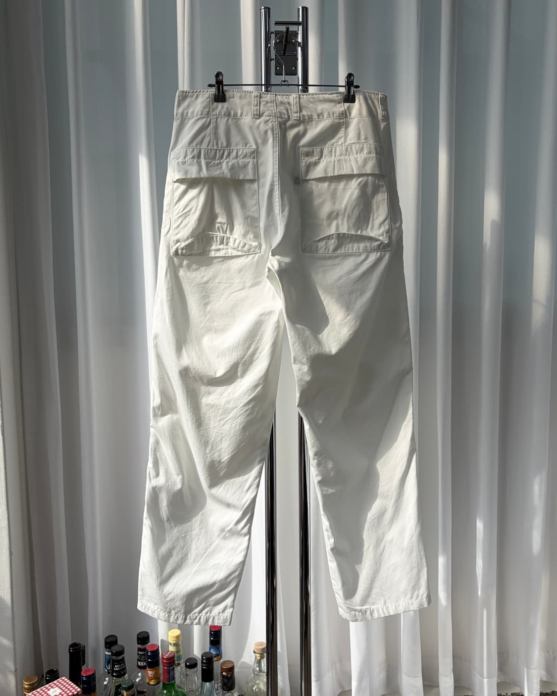 [32-33인치]폴로 스포츠 더블니 화이트 트라우저 팬츠 상품이미지2