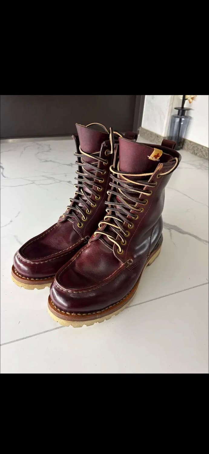 [M9, 270] VISVIM 비즈빔 홀텀 목토 레드윙 헌츠맨 상품이미지5