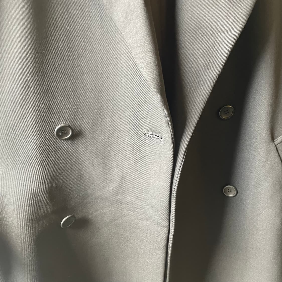 요지야마모토 더블 롱 코트 상품이미지4