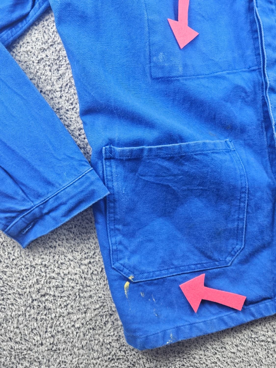 빈티지 3포켓 프렌치 워크 자켓 ( 42 ) / 11511 상품이미지7