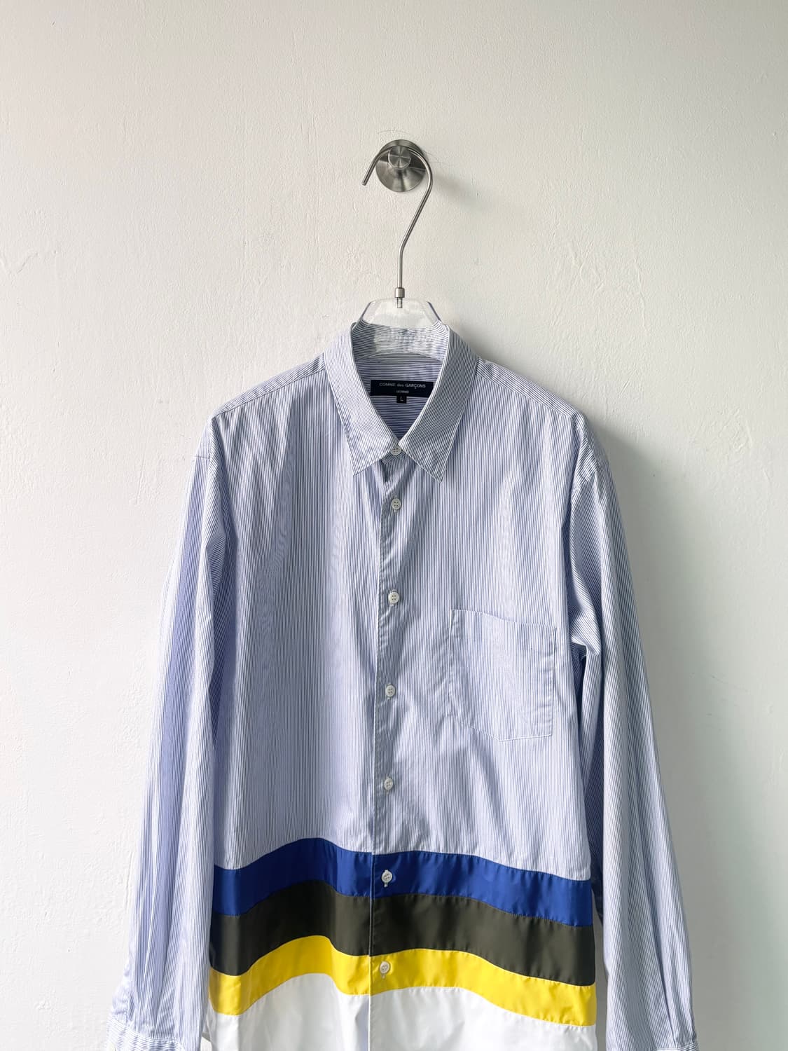 꼼데가르송 옴므 멀티 스트라이프 셔츠  상품이미지2