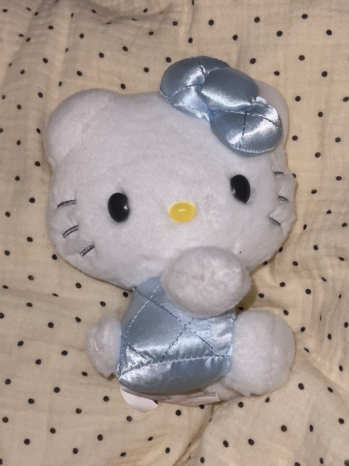 산리오 50주년  한정판 헬로키티 인형  블루퀼트 하늘색 키티 상품이미지4