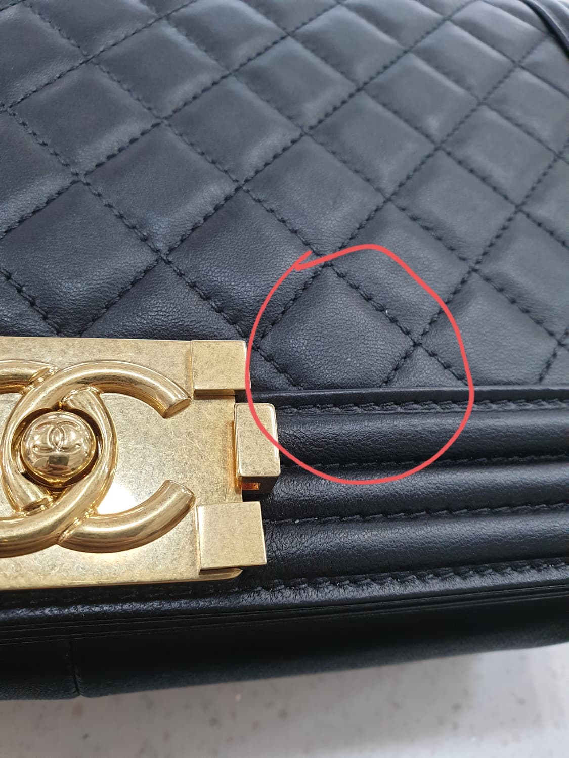 급)))) 샤넬 보이백 라지 상품이미지7