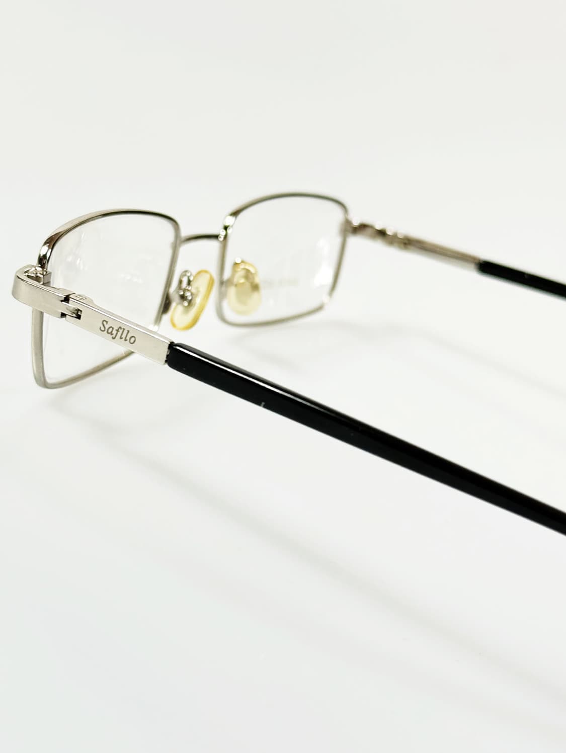 SAFILO 실버 메탈 슬림 스퀘어 빈티지 안경 상품이미지4