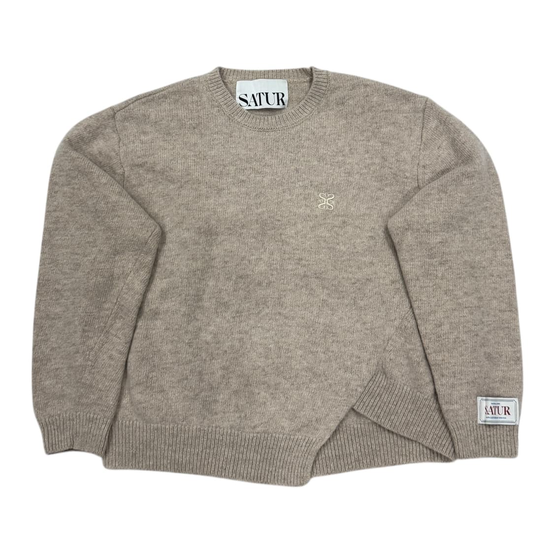 세터 더블린 언발란스 블렌드 캐시미어 니트 L 상품이미지1