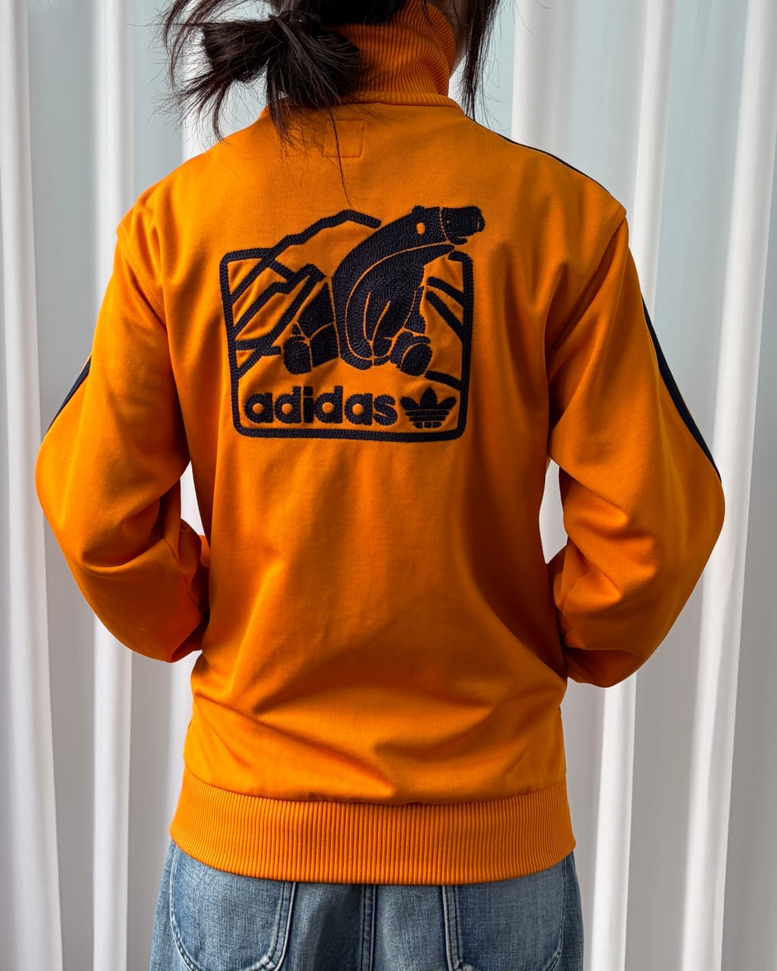 [M]아디다스 윈터베어 오렌지 트랙탑 져지 상품이미지1