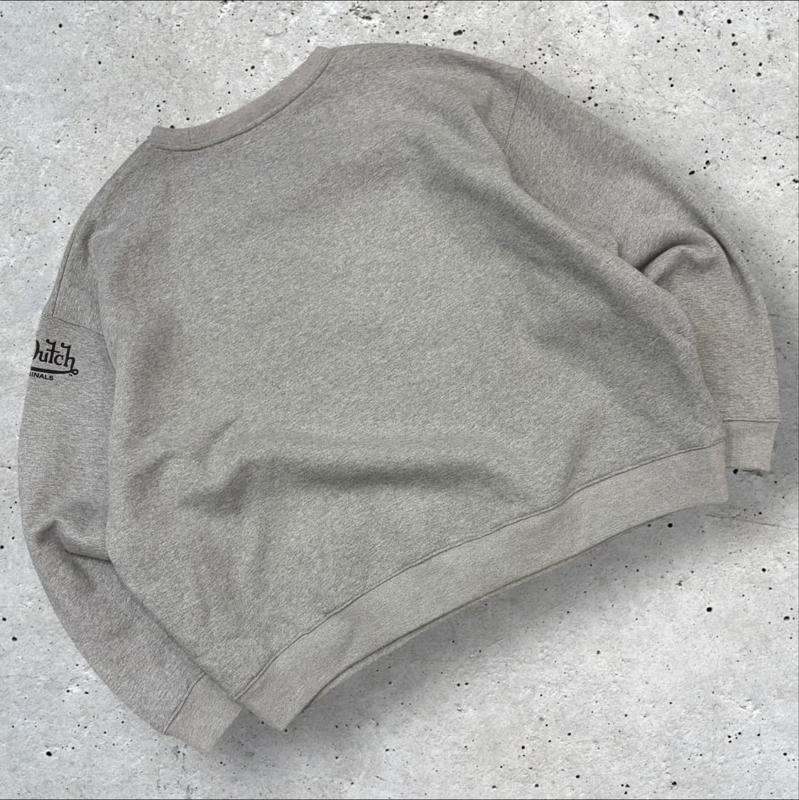 [2XL] 본더치 윙아이 눈알 로고 맨투맨 그레이 C594 상품이미지2