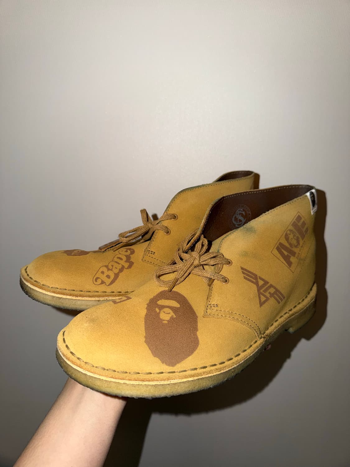 Bape clacks desert boots 상품이미지3