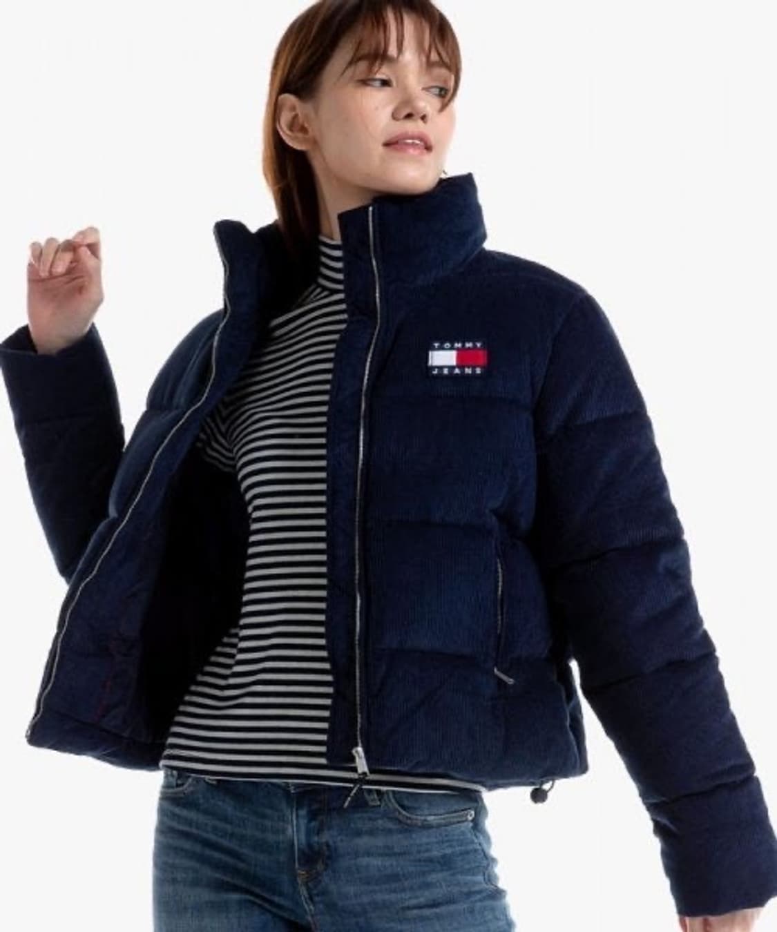 타미진스 코듀로이 패딩 s 상품이미지1