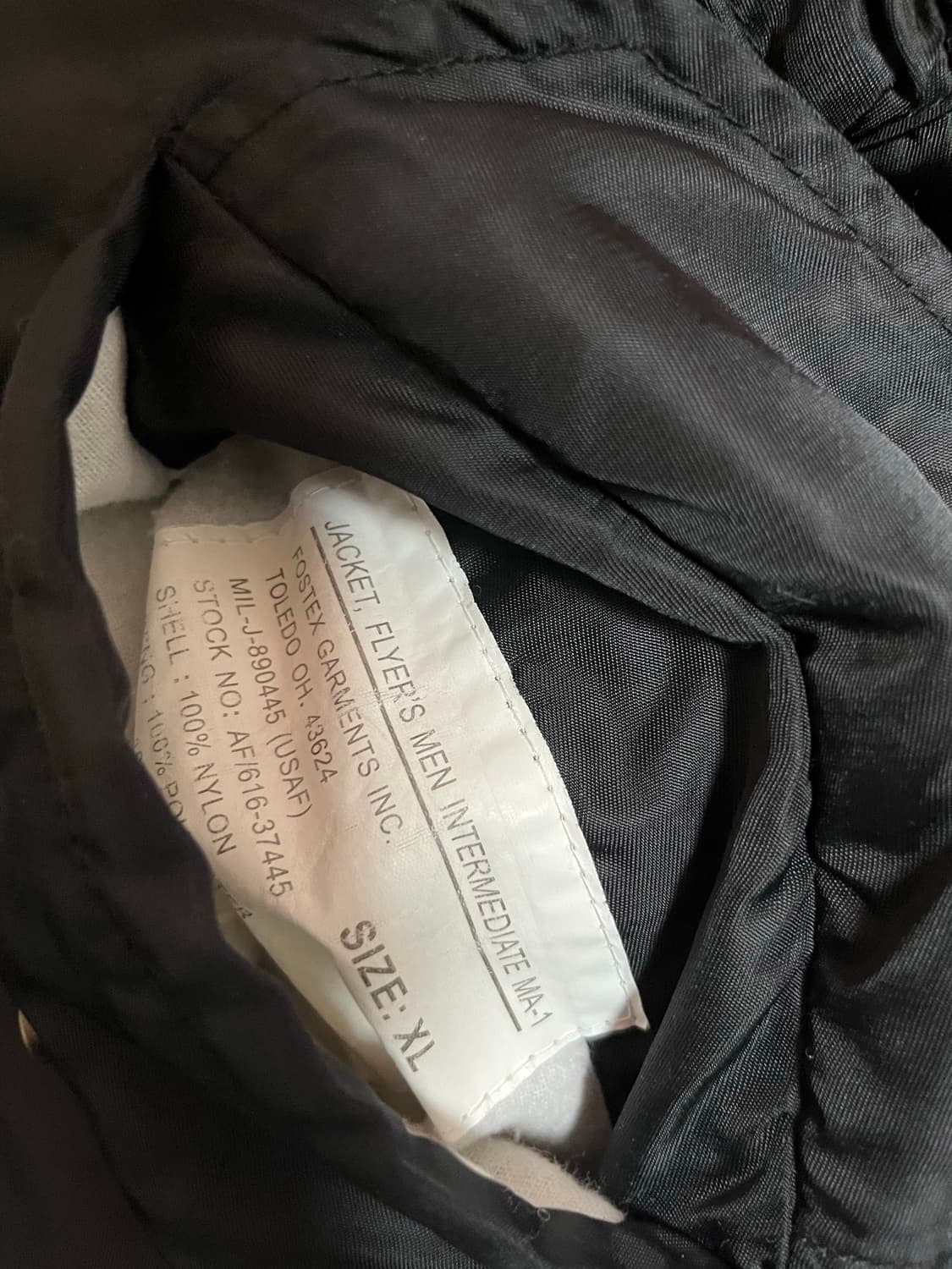 포스텍스 가먼츠 MA-1 봄버 상품이미지4