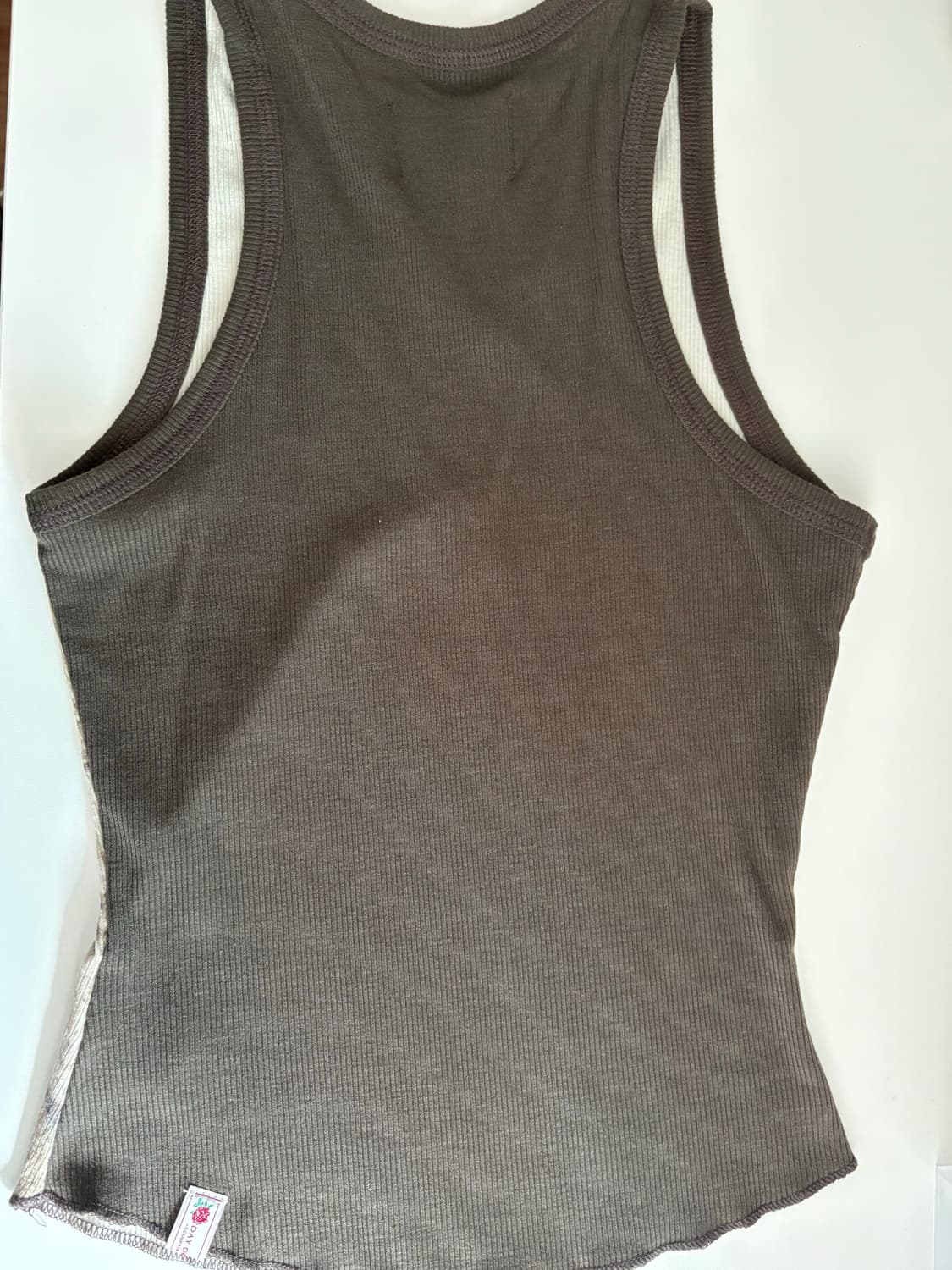 sculptor maria tear drop tank top S 새상품 상품이미지5