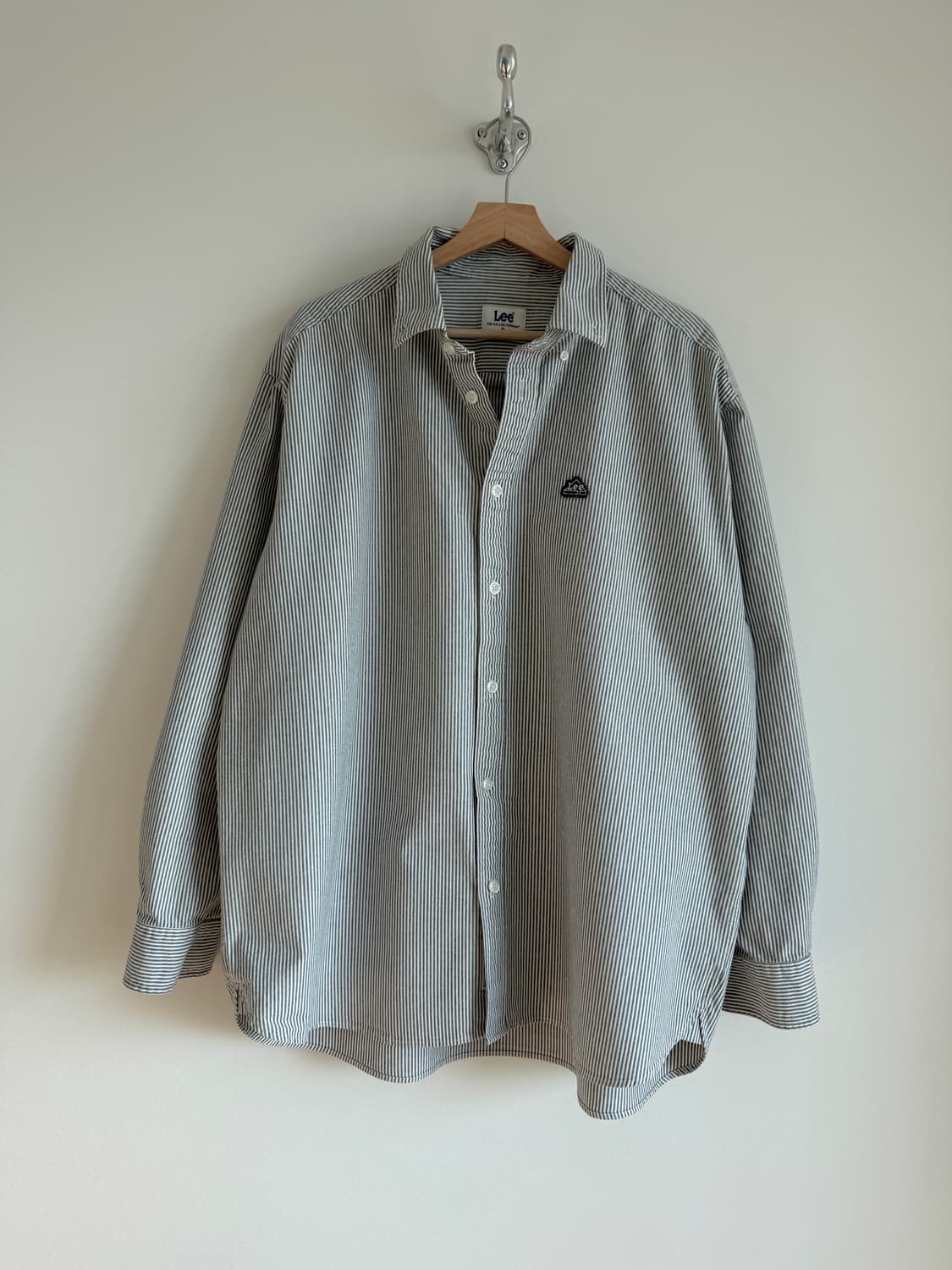 Lee 핀스트라이프 헤비코튼 셔츠 상품이미지1