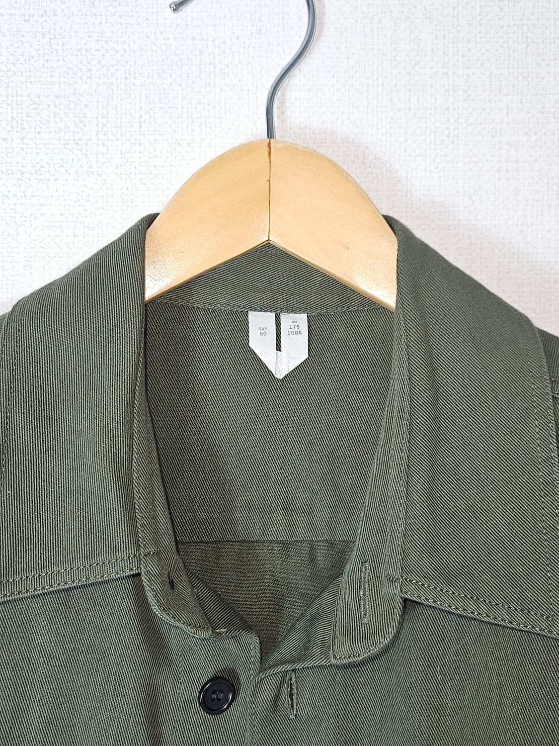 ARKET 아르켓 오가닉 코튼 밀리터리 워크셔츠 자켓 50 (거의새상품) 상품이미지2