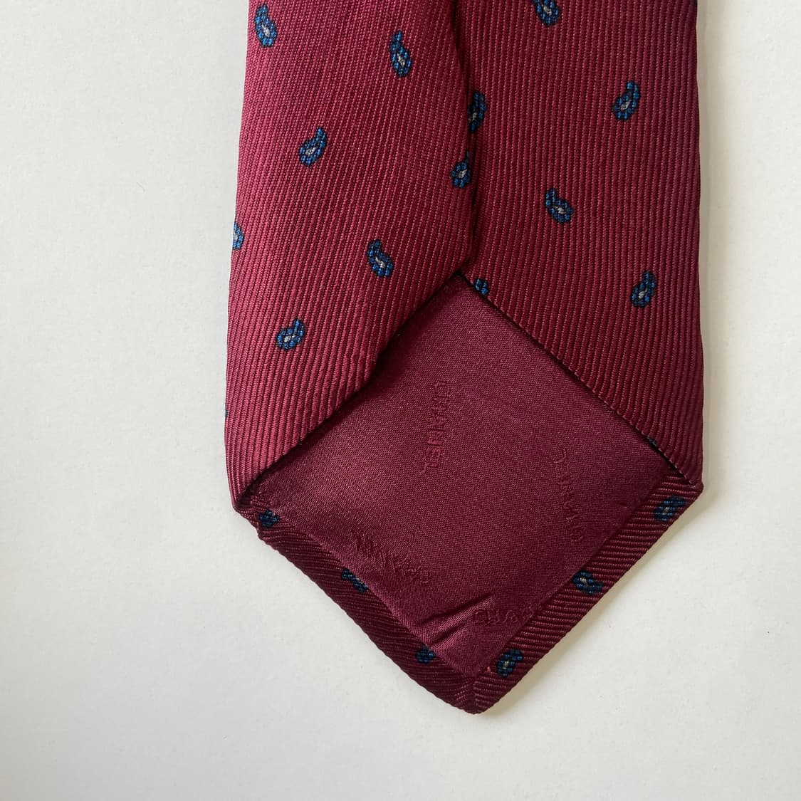 샤넬(CHANEL)  심플로고  명품 정품 넥타이 상품이미지6