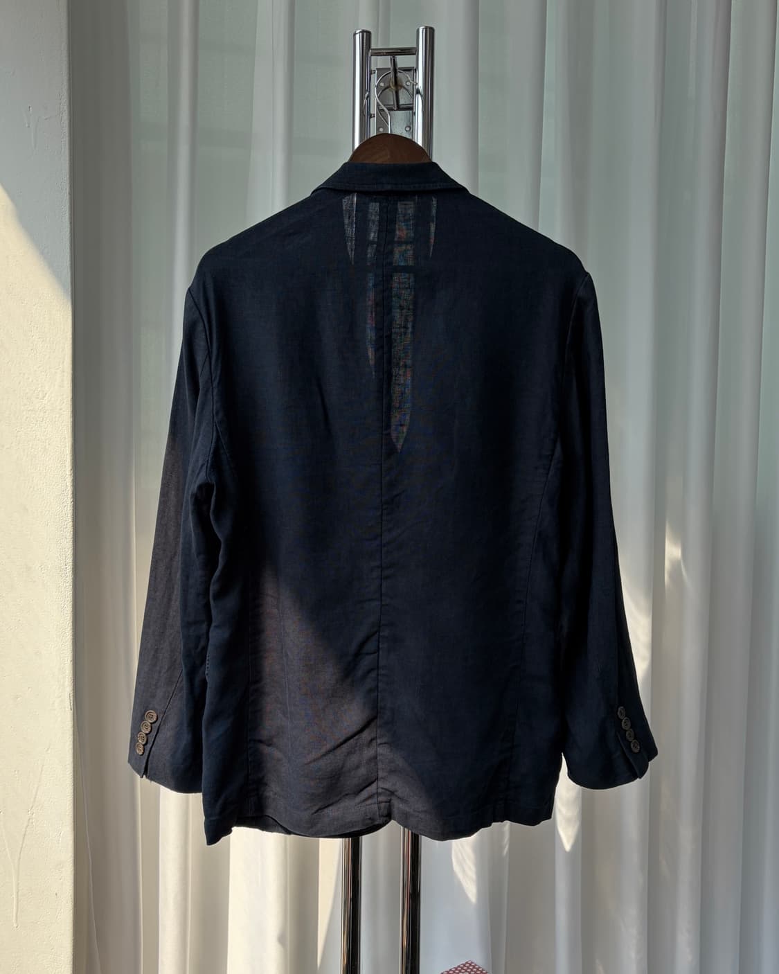 [L]폴로 랄프로렌 린넨 블레이저 자켓 navy 상품이미지4