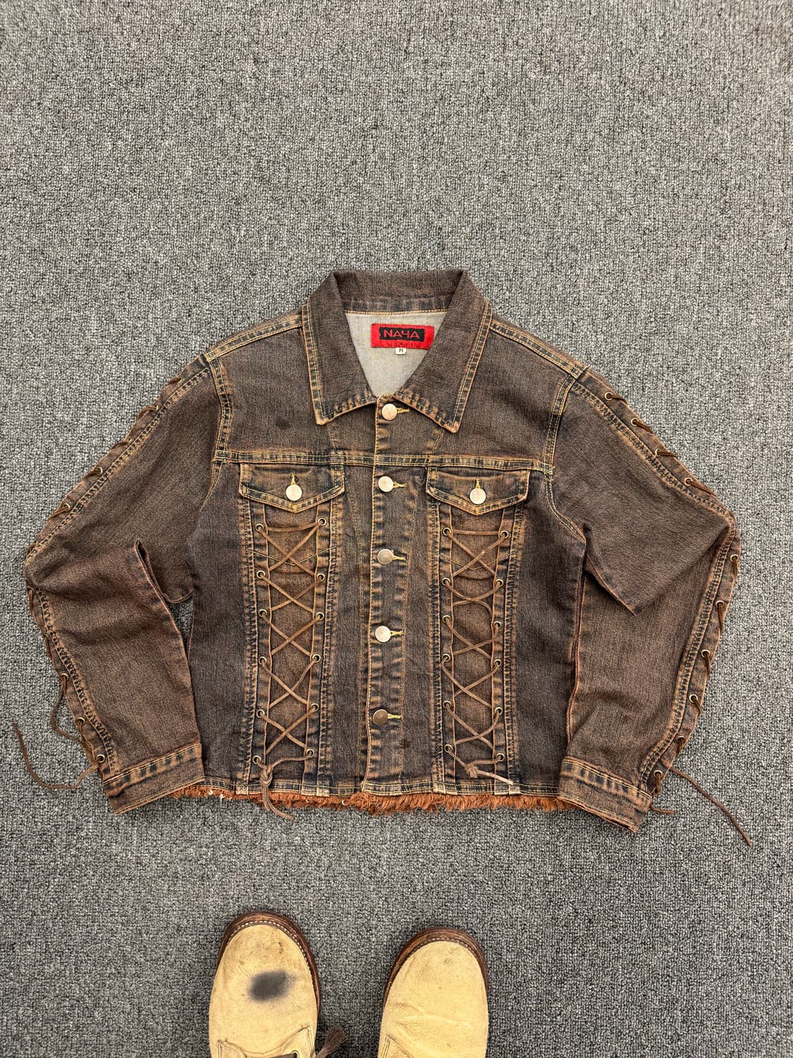 NAYA Jeans 빈티지 여성 데님자켓 상품이미지1