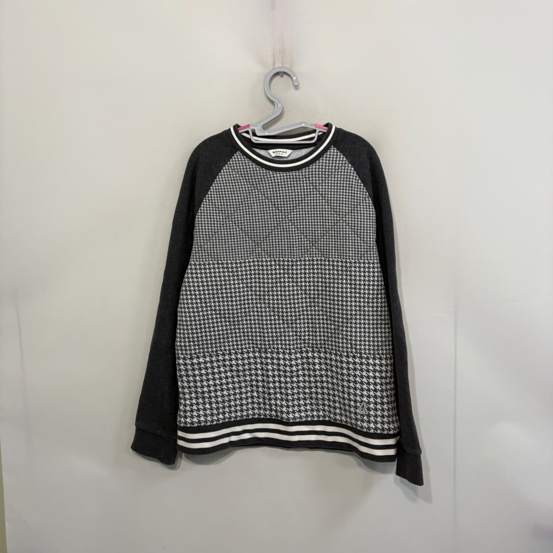 빈폴 남성 기모 퀄팅 티셔츠 110 상품이미지1