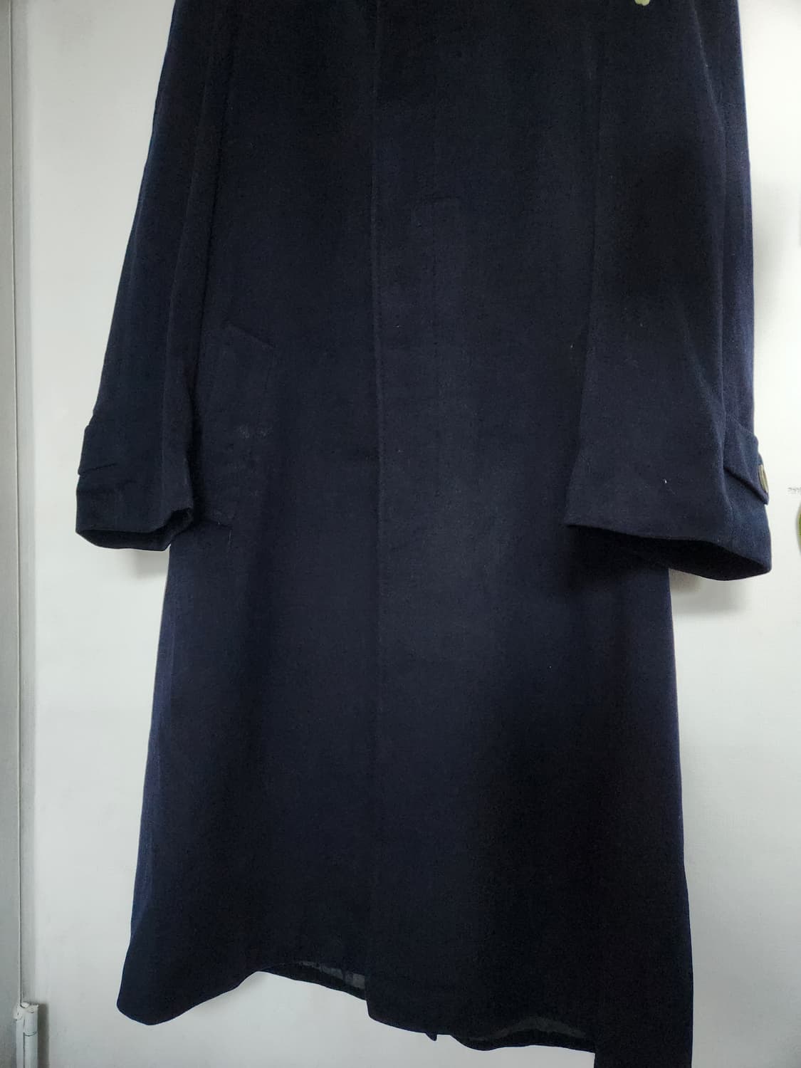 80s 올드 레노마 울 캐시미어 발마칸 코트(ITALYmade) 상품이미지4