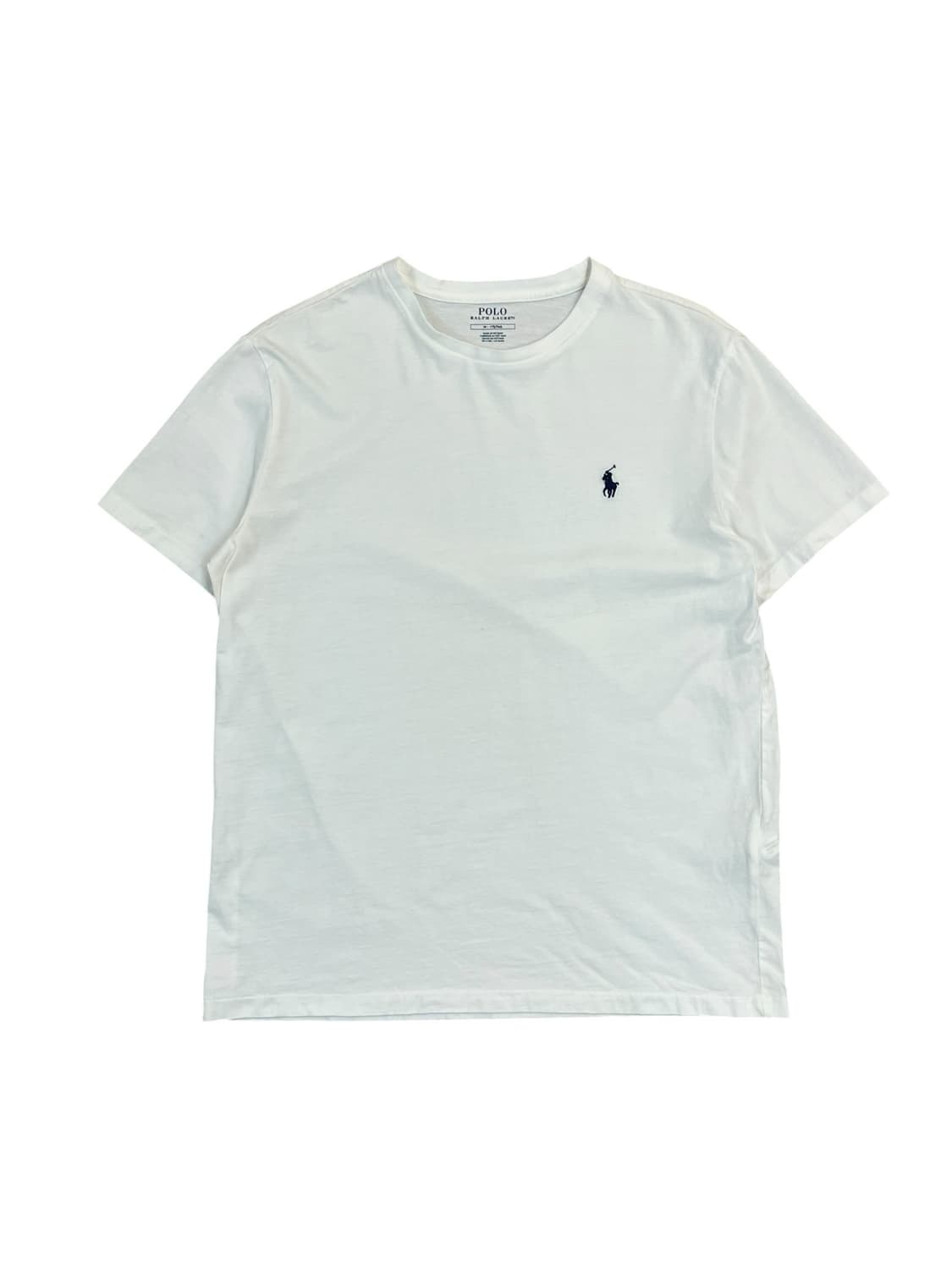 폴로 랄프로렌 베이직 반팔티 화이트 M #csz3804 상품이미지3