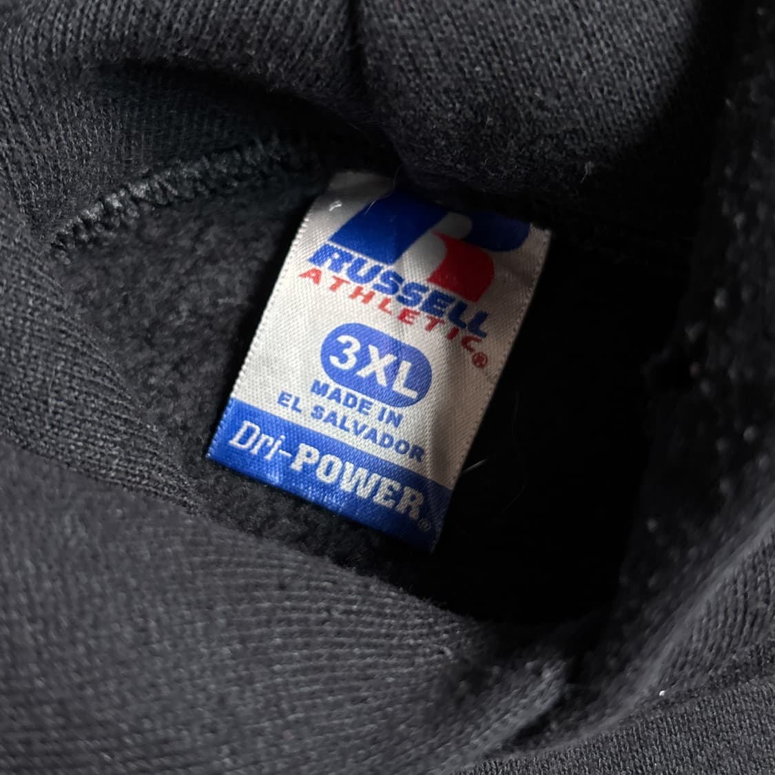 러셀애슬레틱 블랙 후드티 상품이미지5