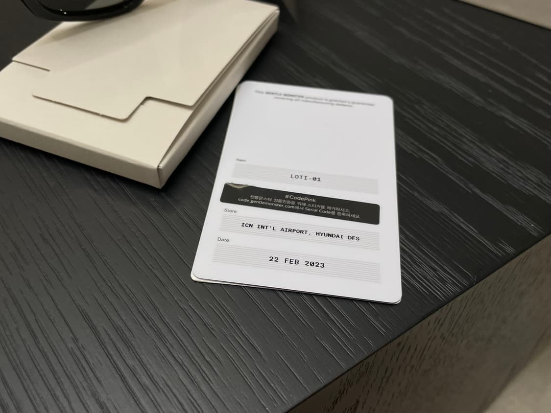 젠틀몬스터 로티01 블랙 선글라스 상품이미지3