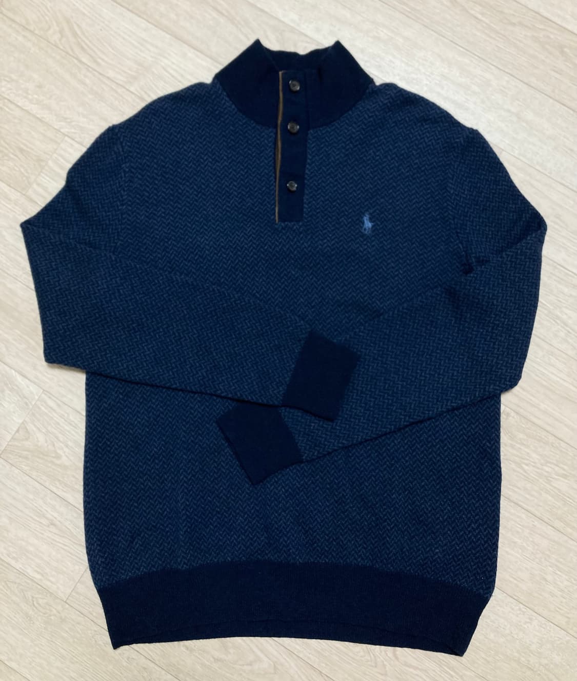 폴로 헤링본 니트 S(95) 판매 상품이미지2