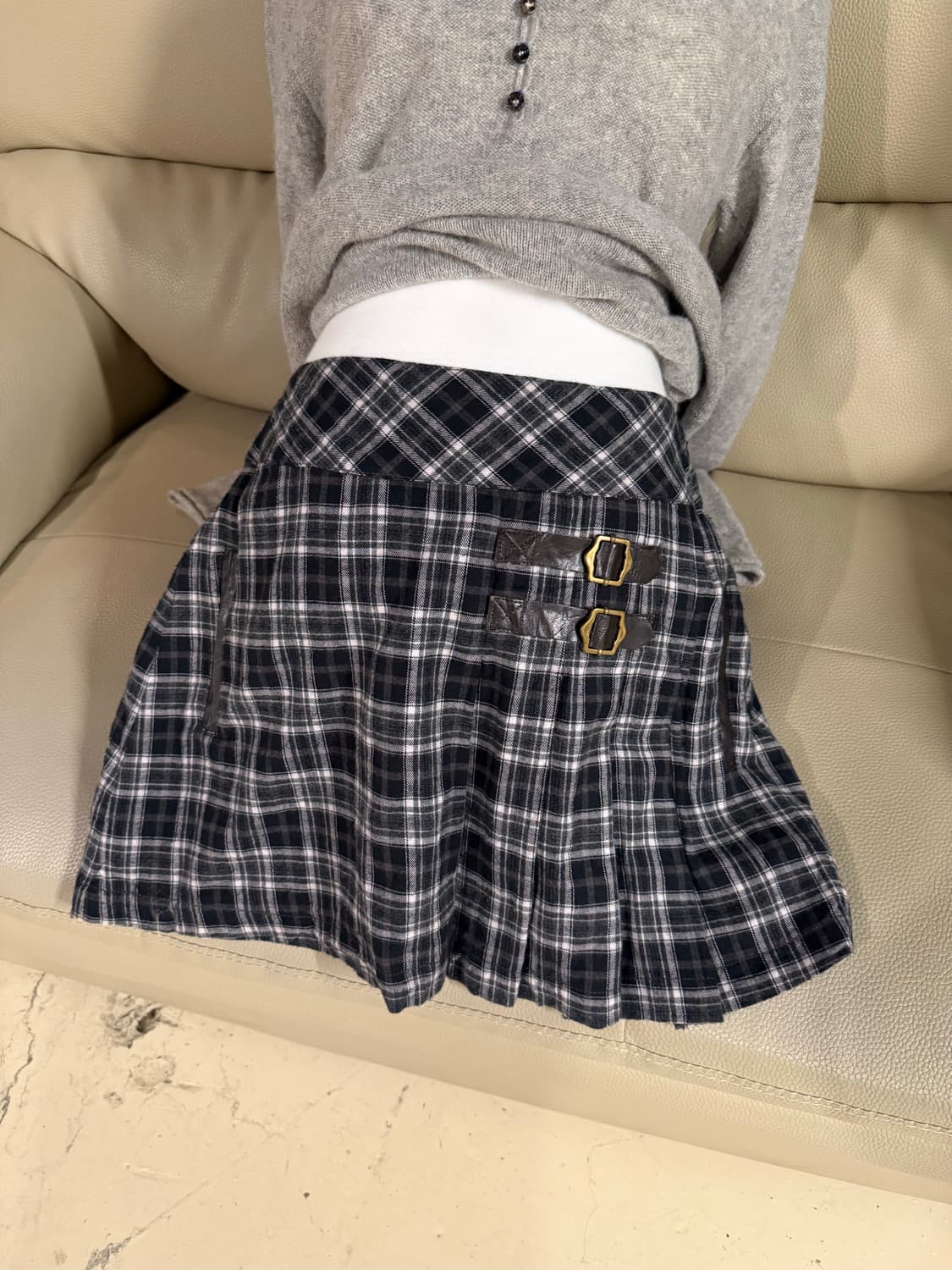 Kawaii preppy girl codi set 상품이미지7