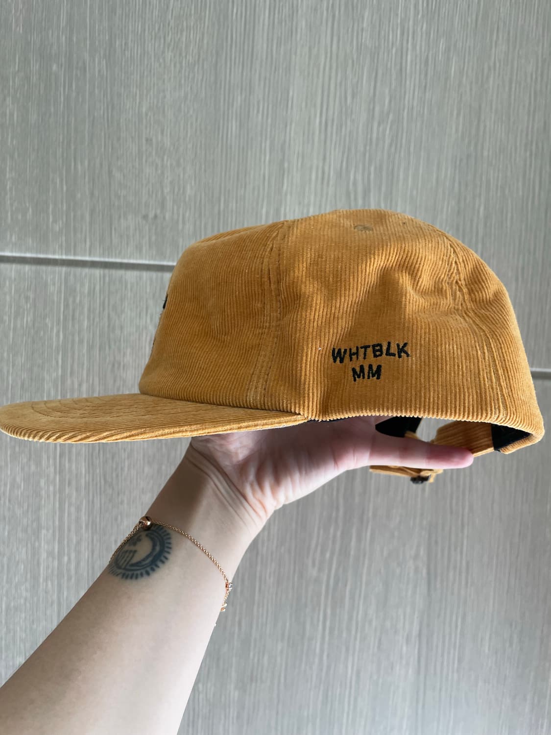 White Blank 코듀로이 미키 캡 상품이미지2