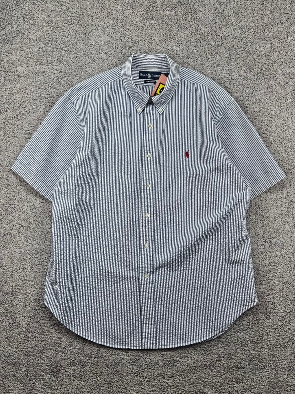 폴로랄프로렌 시어서커 스트라이프 반팔 셔츠 ( XL ) / 11854 상품이미지1