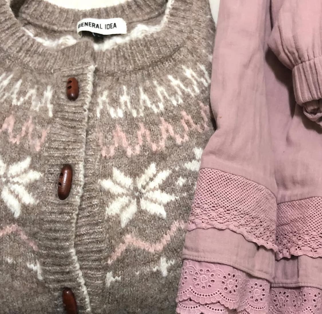 겨울 모리걸 코디세트 랜박 랜덤박스 리즈리사 엑시즈팜 빈티지 코코모리 상품이미지5