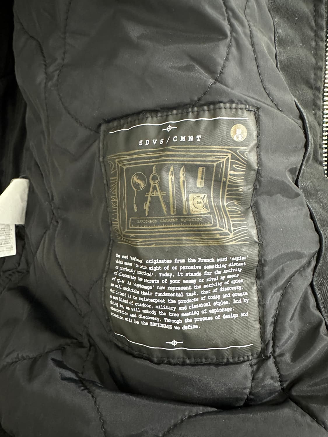 에스피오나지 블랙 덱 자켓 L 상품이미지9