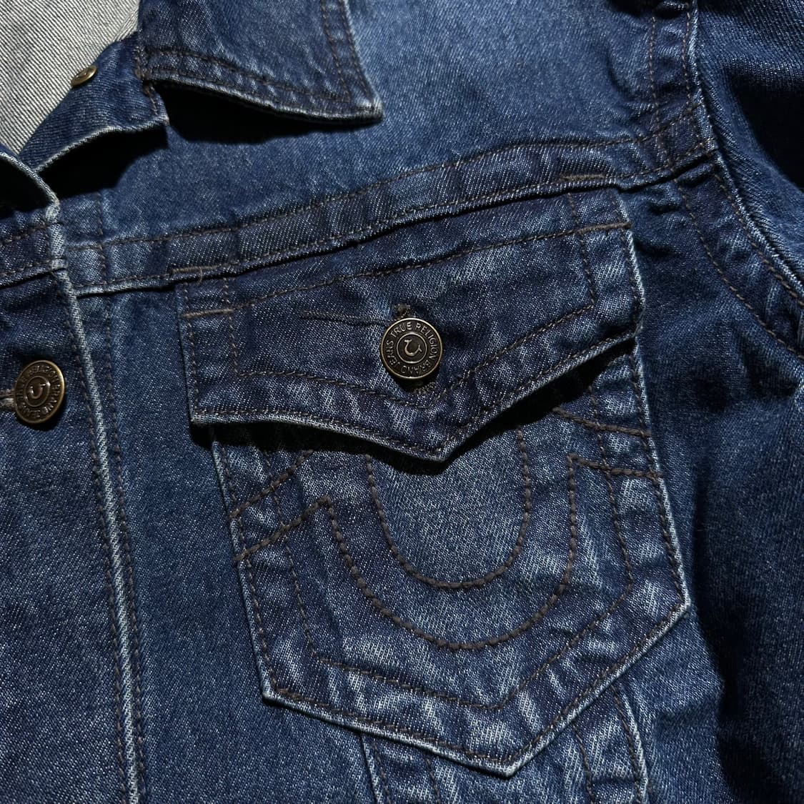 True Religion 트루릴리전 데님 트러커 자켓 상품이미지3
