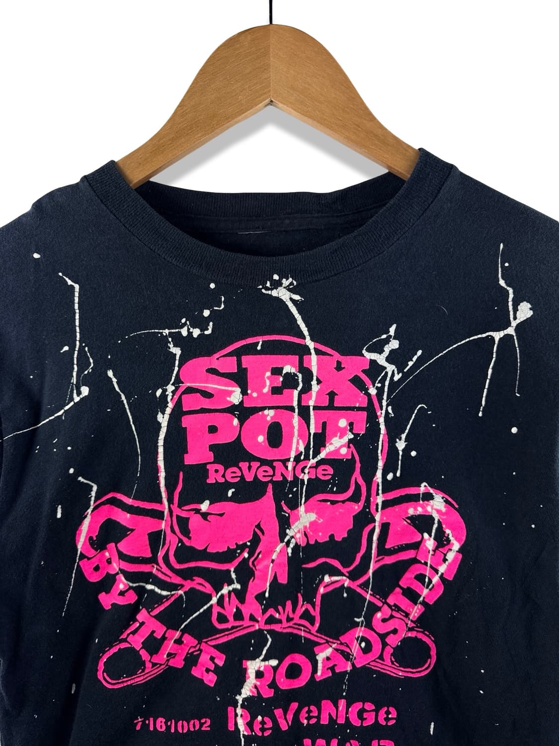 JPN SEX POT ReVeNGe 페인팅 스컬 롱슬리브 1950 상품이미지3