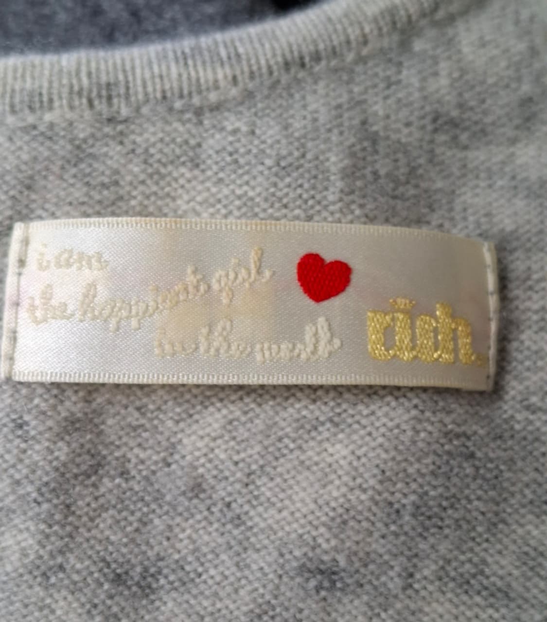 일본빈티지 모리걸 캐시울 롱니트 상품이미지6