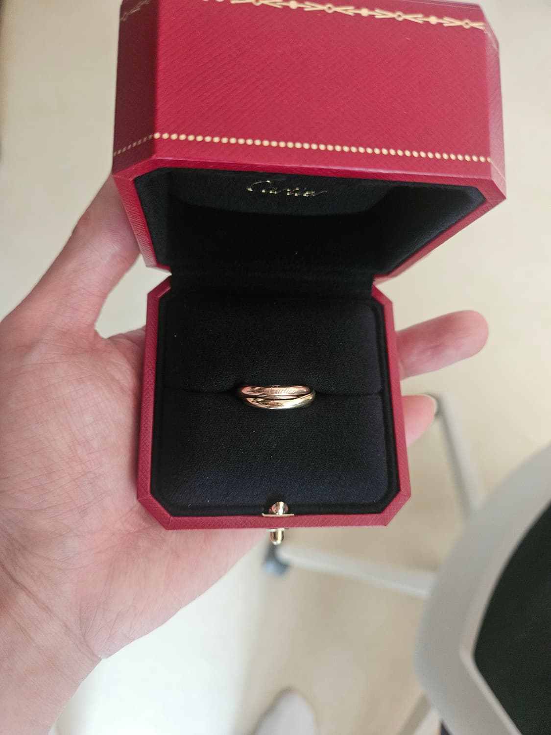 까르띠에 트리니티 55호 스몰 리뉴얼전 제품 상품이미지1