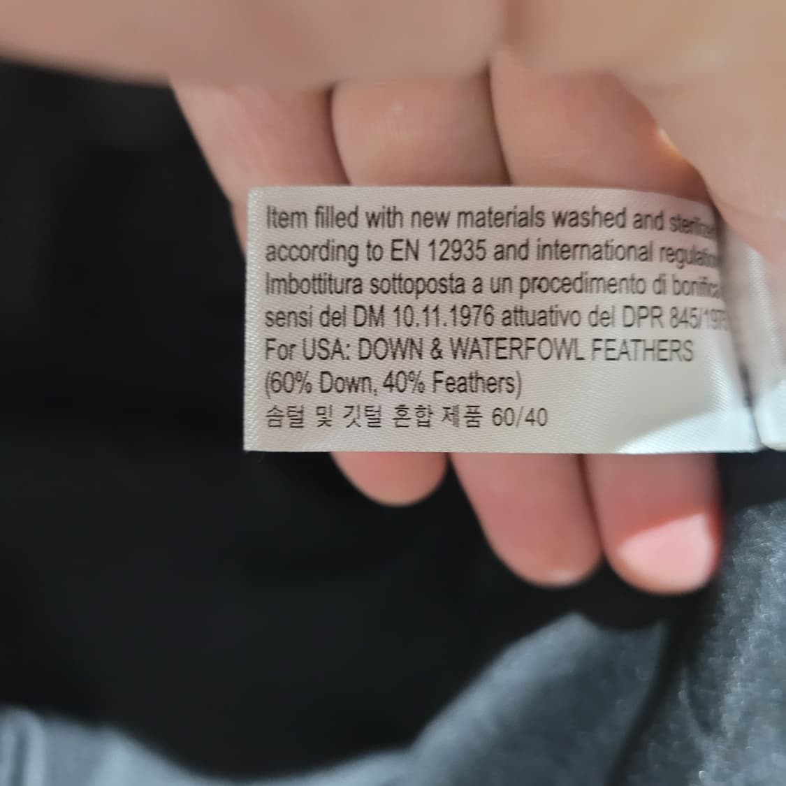 (XS) ZARA 자라 벨트 인조퍼 여성패딩 상품이미지5