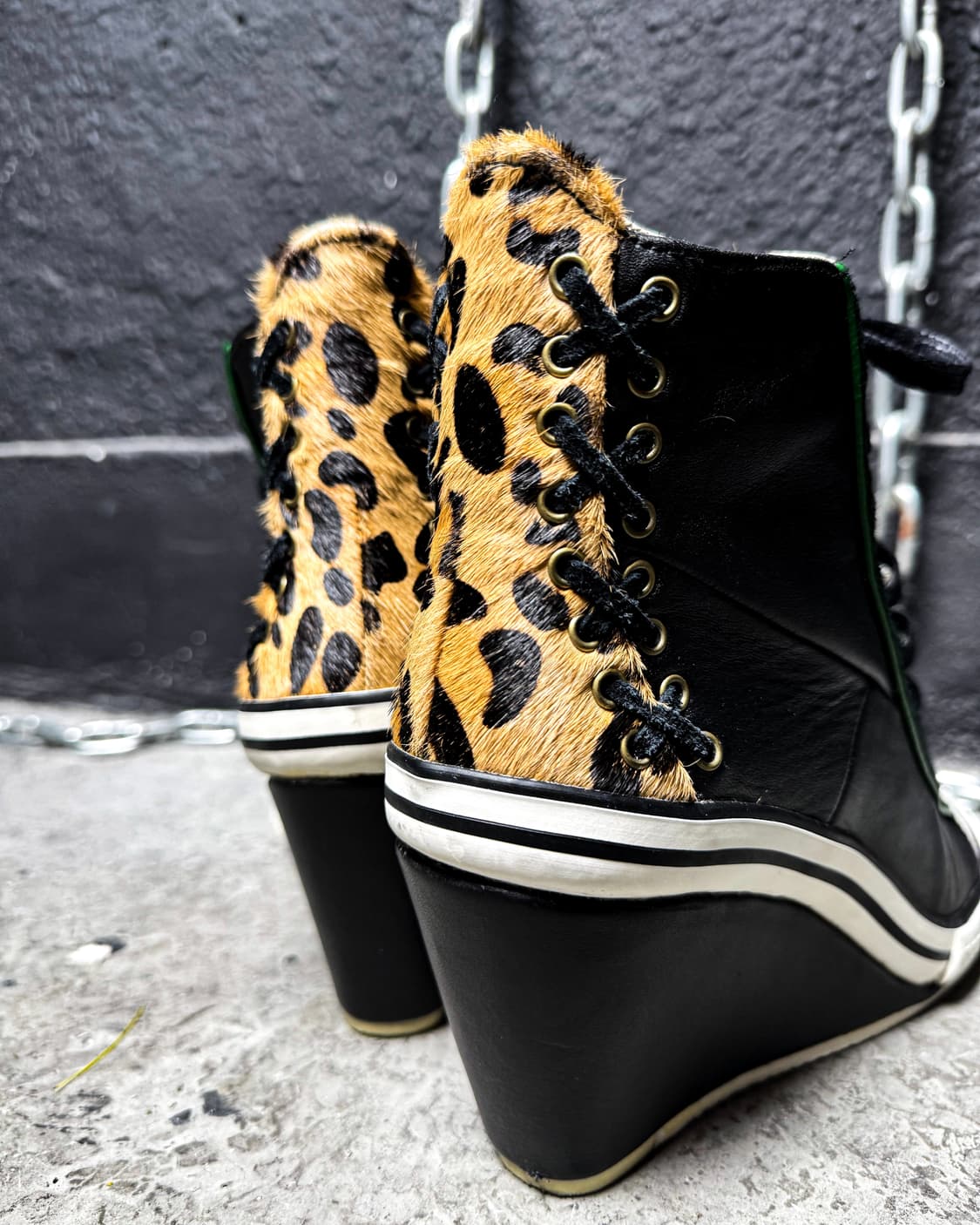 Just Cavalli – Leopard Wedge Heel 상품이미지9