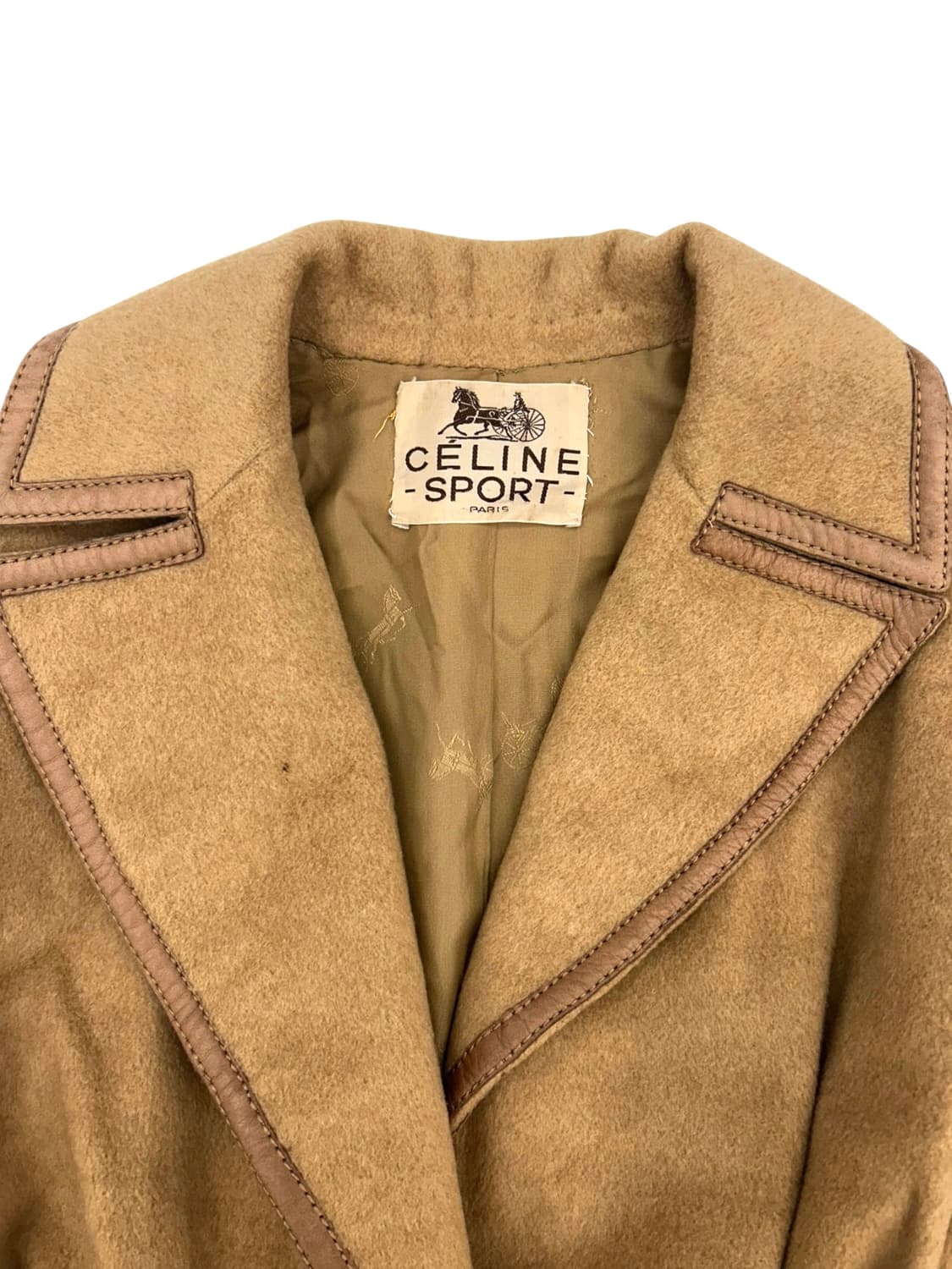 셀린느 스포츠 캐시미어 코트 상품이미지4