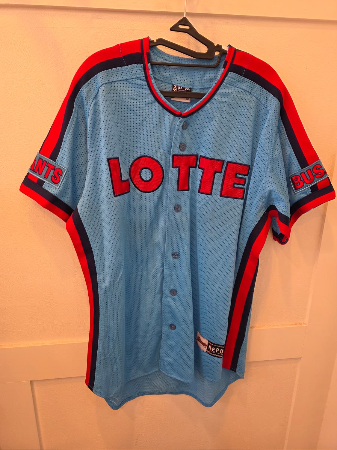 롯데 자이언츠 챔피언 어웨이 레플리카 유니폼 노마킹105 상품이미지2