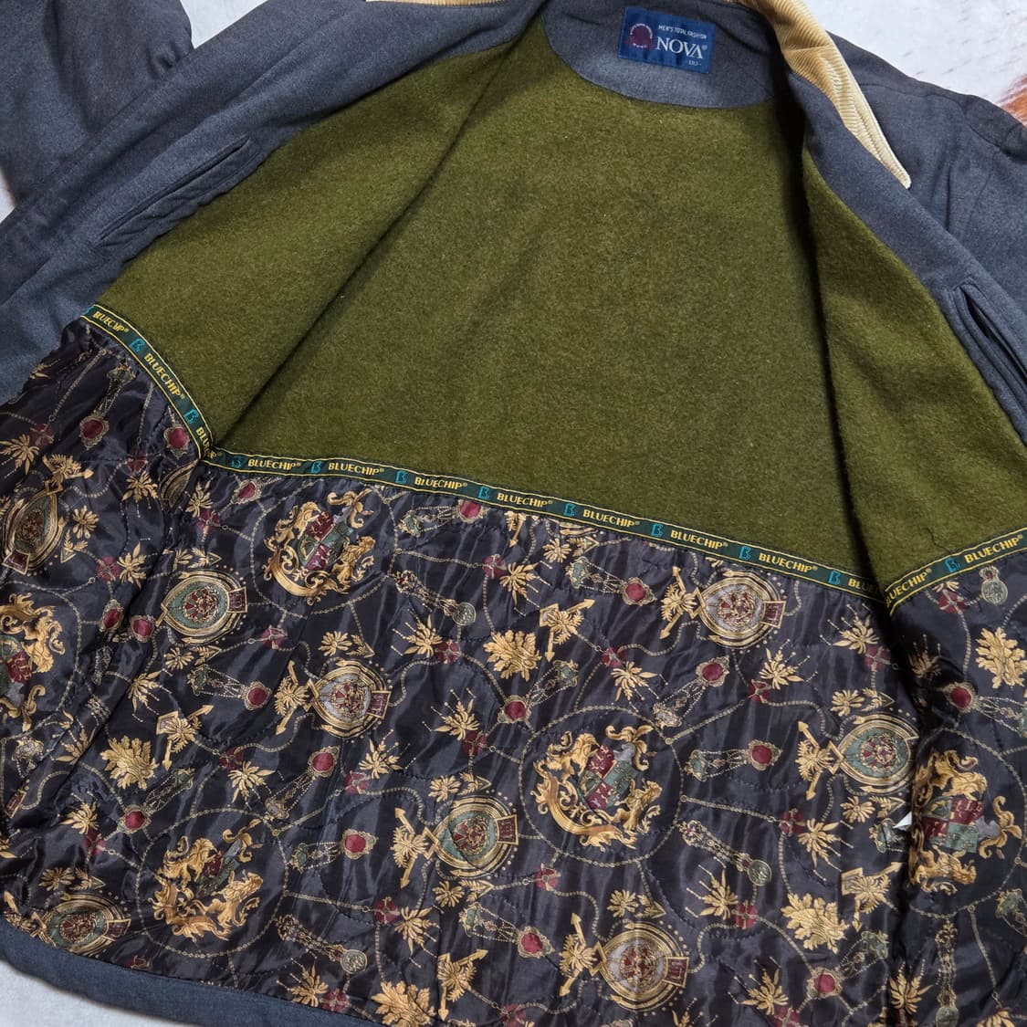 NOVA 코듀로이 카라 누빔 야상 점퍼 상품이미지9