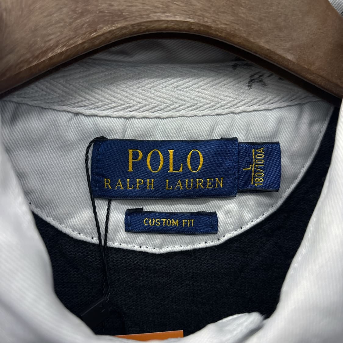 신형라벨 폴로 랄프로렌 퀼팅 숄더패치 럭비셔츠 쉴드와펜 N1005  상품이미지6