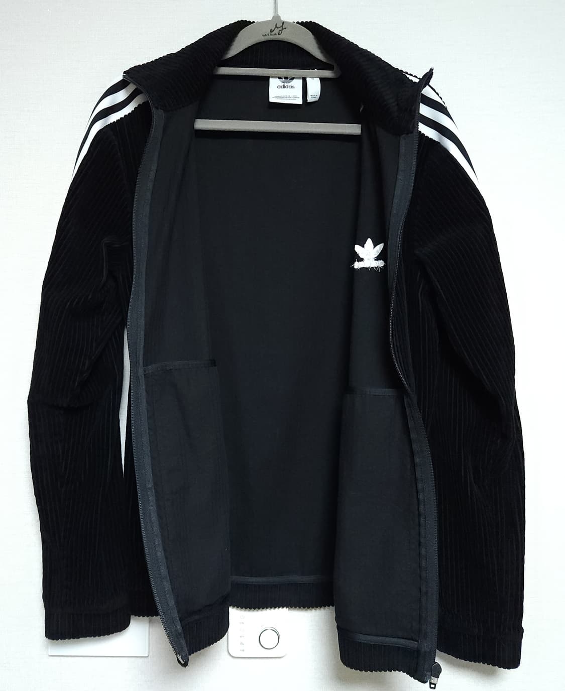 아디다스 코듀로이 (골덴) 트랙탑 (집업 쟈켓) + 코듀로이 팬츠 세트 상품이미지4