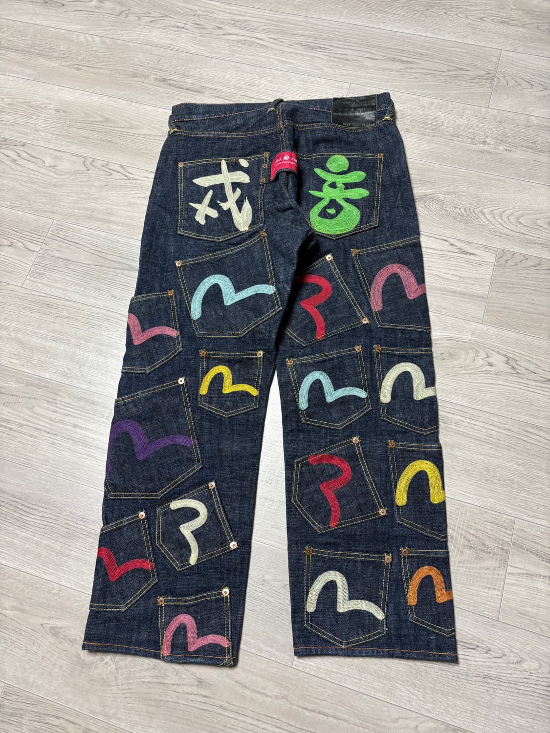 [34] 에비수 멀티포켓 청바지 상품이미지1