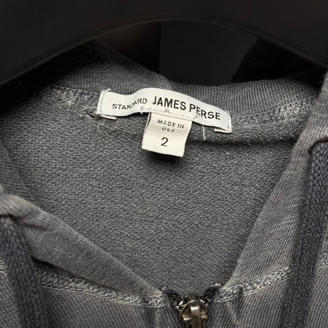 2) 제임스펄스 james perse 프렌치 테리 집업 후디 상품이미지3
