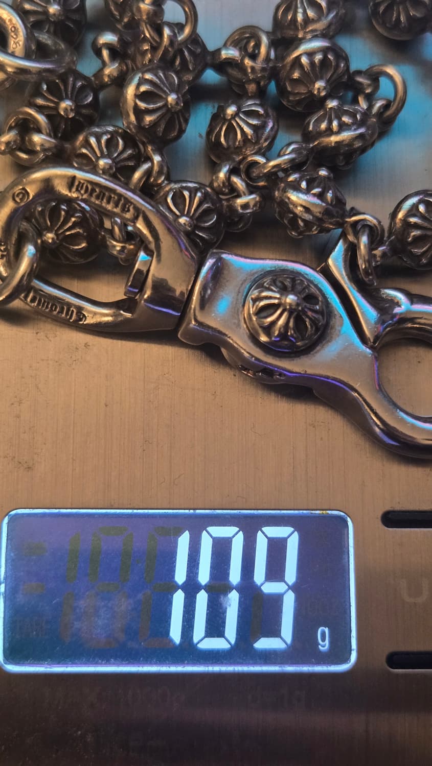 크롬하츠 크로스볼 월렛체인 1클립숏 상품이미지1