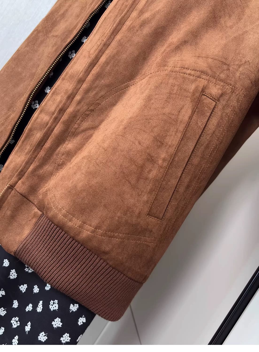 이사통 차무희 스웨이드 자켓 st 상품이미지4