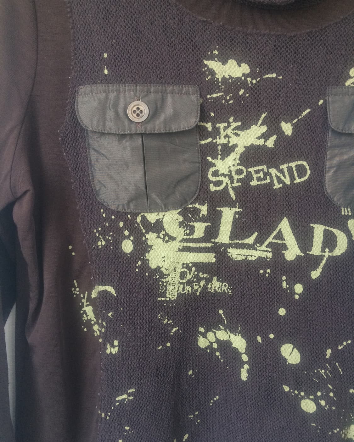 Printing pocket point high neck sleeve 상품이미지4