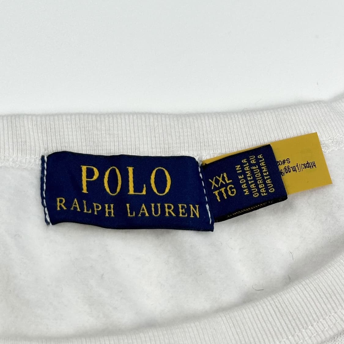 폴로 랄프로렌 포니 사이드라인 화이트 맨투맨 (XXL) 상품이미지7