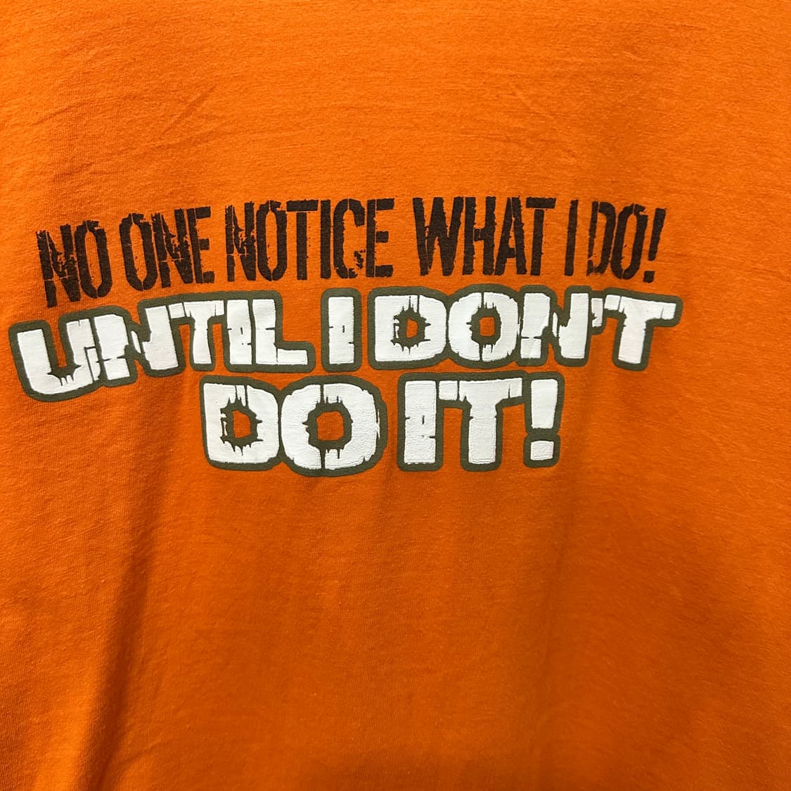 빈티지 오렌지 레터링 링거 반팔티M 상품이미지2