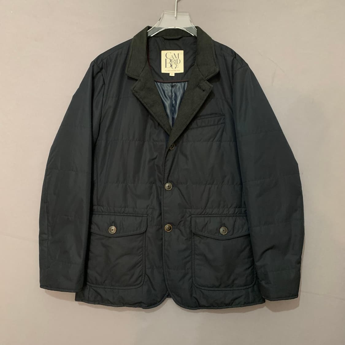 M 캠브리지멤버스 퀼팅 패딩 블레이저 자켓 상품이미지1